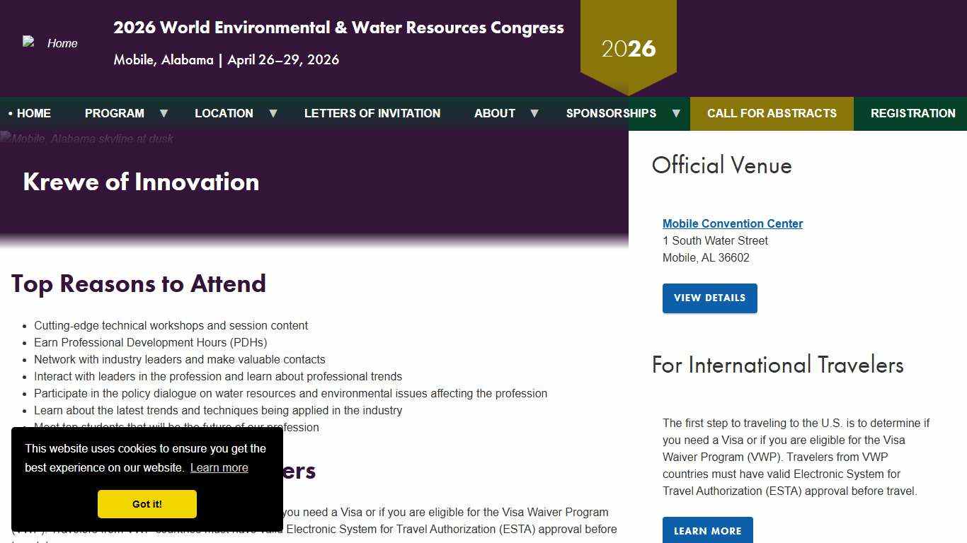 Home | EWRI Congress