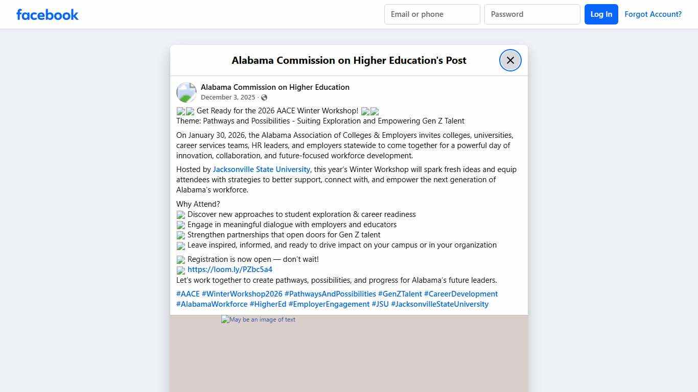 ❄️✨ Get Ready for... - Alabama Commission on Higher Education | Facebook